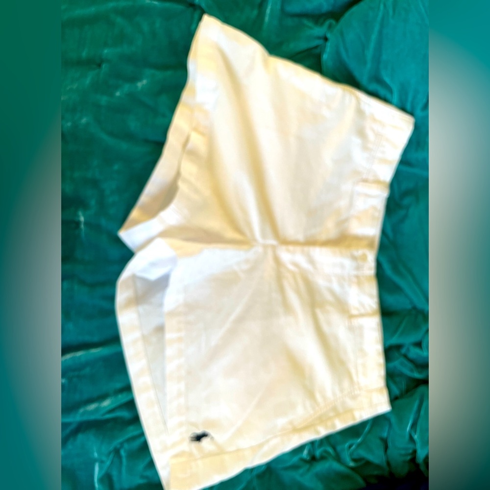 Classic white Polo shorts